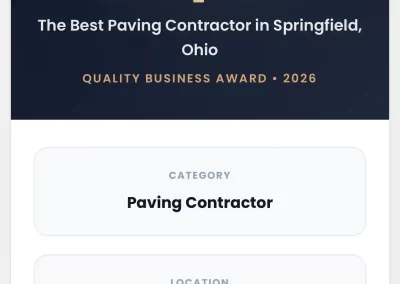 Quality PK Paving & Seal Coating Reward